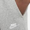 Nike Kids Sportswear Club Fleece Logo Embroidered Straight Leg Knit Sweatpants Kids Bottoms Light-Gray FD3010-063