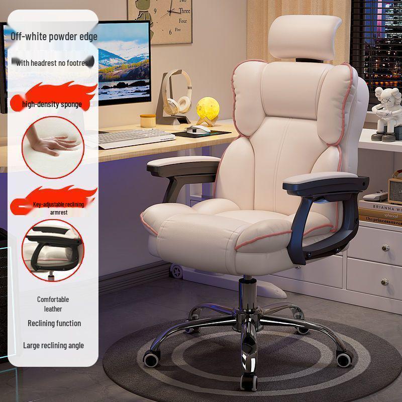 Comfortable Gaming Chair: Home Office Chair, Streaming Chair, Desk Chair for Girls