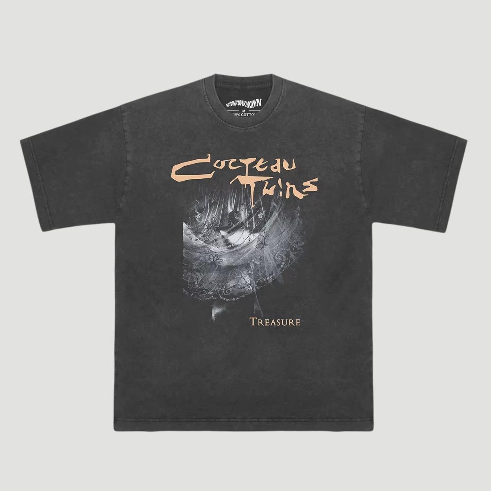 Cocteau Twins Band T-Shirt, Dream Pop Shoegaze Graphic Tee, Vintage Music Shirt XL