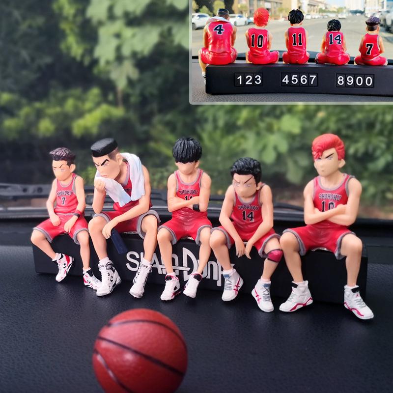 

Автомобильный телефонный номерной знак, украшение в стиле аниме, SLAM DUNK Hanamichi Sakuragi, экшн-фигурка, орнамент, автоаксессуары