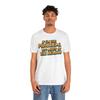 Lässiges Unisex-Jersey-T-Shirt - "Wenn ich das Problem bin, bist du vielleicht der Grund"