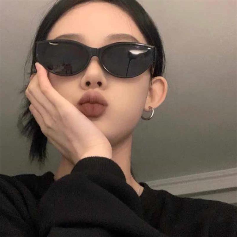 Gafas de Sol para Mujer Niña Montura Pequeña Ojo de Gato Tonos Retro Hip-Hop Gafas Accesorios de Moda Verano