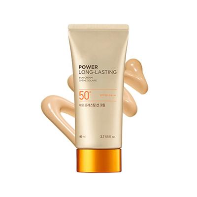 Naturalus Eco Power didelės talpos ilgai išliekantis apsauginis kremas nuo saulės SPF50+ PA+++, 80 ml, 1 vnt.