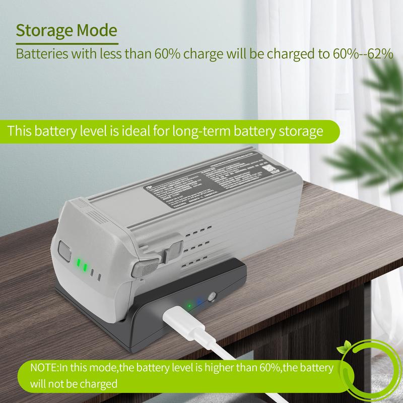Battery Charger For DJI AIR 3/AIR 3S USB Single-Channel Rechargeable  Charging Quick Charge Accessories