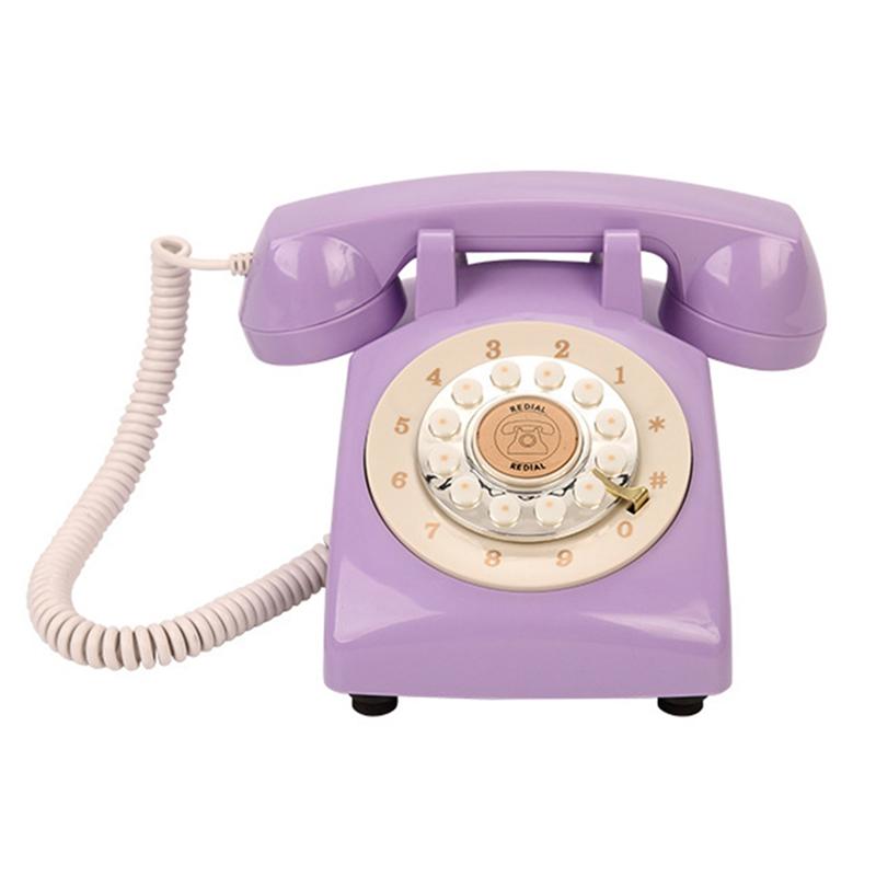 

M-Modern-Audio Message Book Telephone Wedding Guest Voice Blessing Record Book Audio Birthday Confessions Guest Sign-In Book фіолетовий