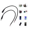1Set DC- 5521 Pigtail Barrel Plug Connector Cable, 2.1mm x 5.5mm 12V 10A 120W
