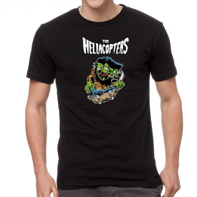 The Hellacopters Music Rock Logo BLACK T-Shirt - 596-