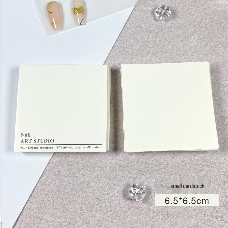 Cardboard Display Cards for False Nail Art Photography