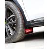 4 Pezzi Parafango Parafanghi Copri Parafango in Gomma Nera per Auto Anti-Collisione 43.5X23X5Cm