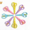 1/4pcs Macaron Color Plastic Scissors for DIY Paper Work Plastic Blunt Tips Craft Supplies School Art Paper Cutting