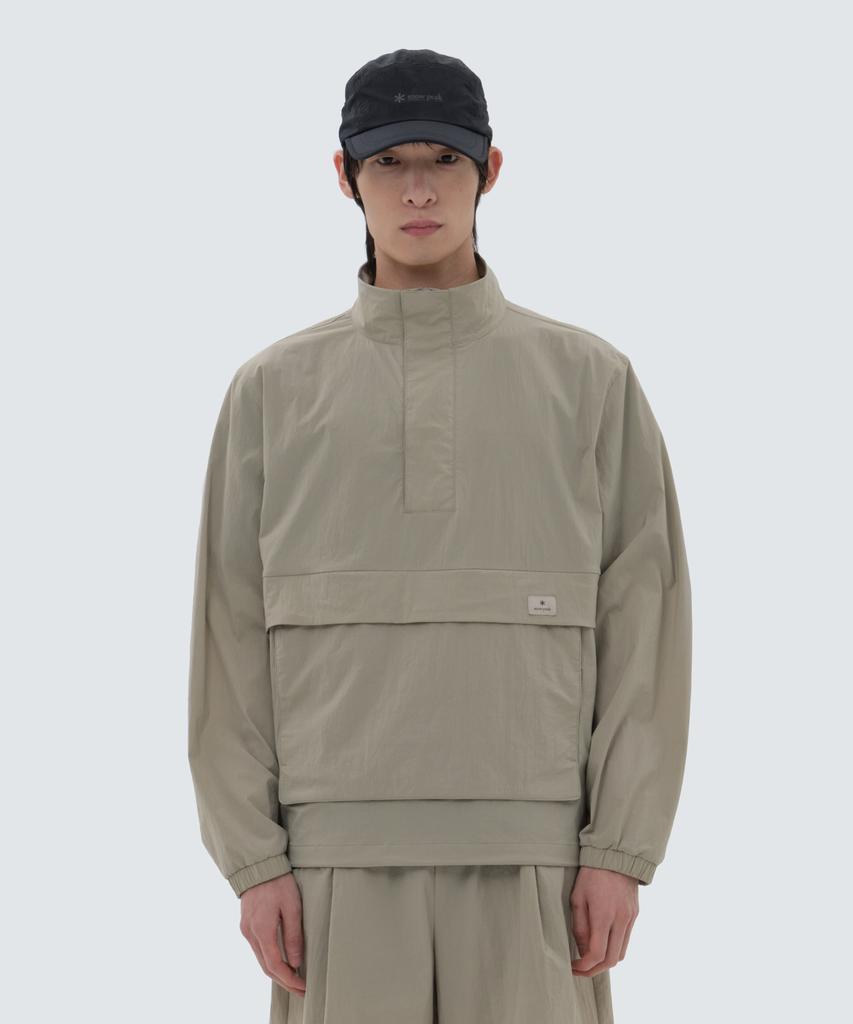 Snowpeak Apparel Root Stand Neck Anorak Beige (S24Mmran60)
