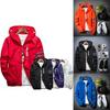 Premium Quality Men's Casual Hooded Coat Slim Fit Jacket Stylish Windbreaker Hoodie
