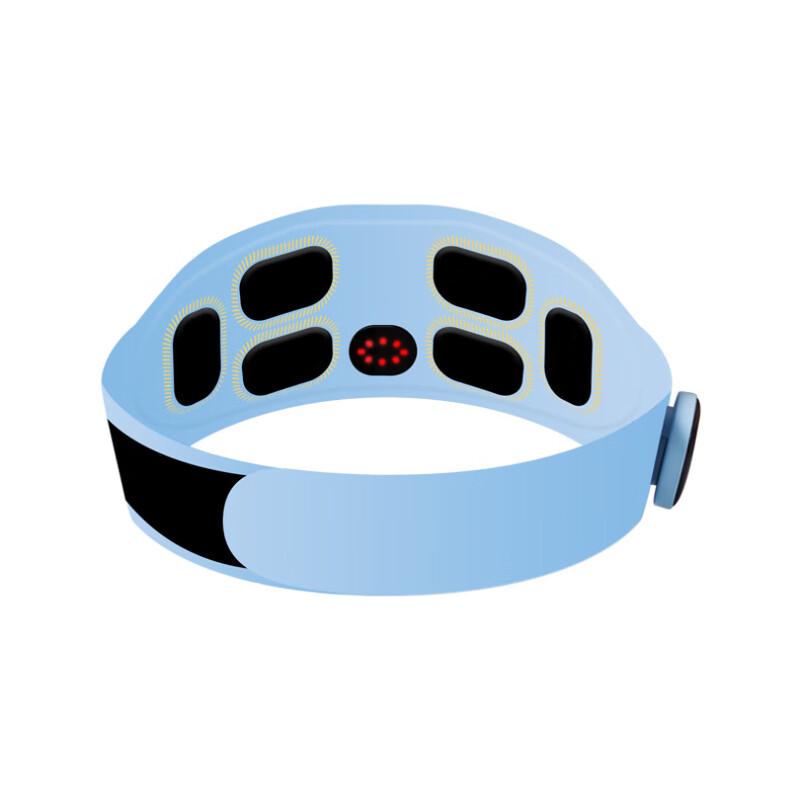 EMS Waist & Abdomen Massage Belt with Red Light Heat