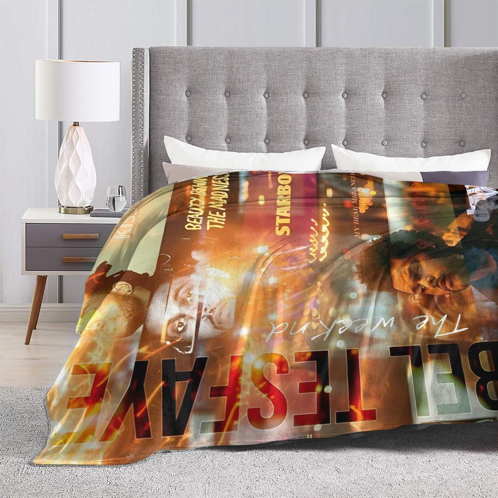 Wochenende Album Beeil dich Morgen Wurfdecke für Sofa Weiche Plüschdecke 50x60 Zoll Mehrgrößen Tagesdecke für alle Jahreszeiten