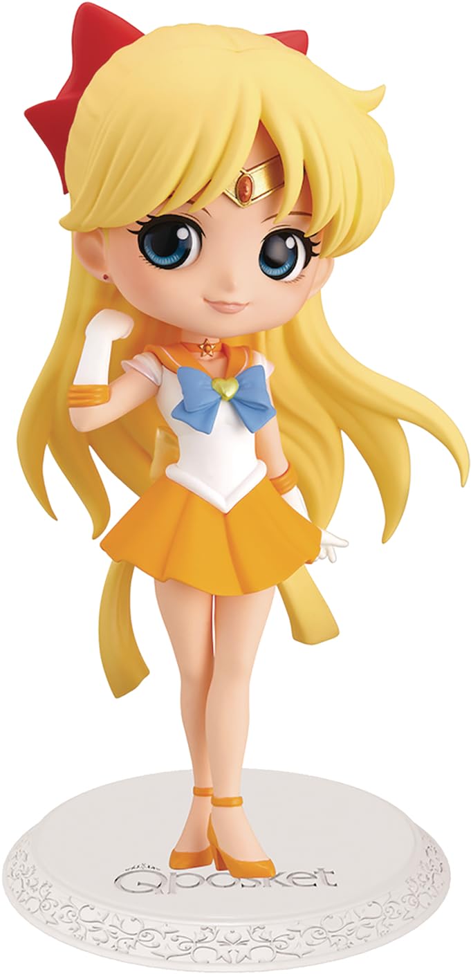

BANPRESTO Sailor Moon Eternal Q покет SUPER SAILOR VENUS пастельный цвет