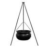 Large Witches Cauldron on Tripod 51 Inch with Lights for Halloween Indoor Outdoor Spooky Centerpiece and Candy Bucket