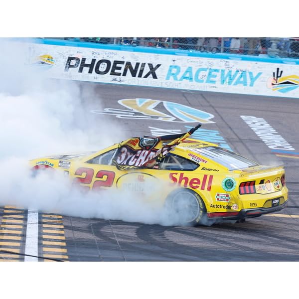 

Kyosho Lionel Racing 2024 Ford Mustang Joey Logano Cup Champion Finished Model LR320290 1/64 SHELL-PENNZOIL #22