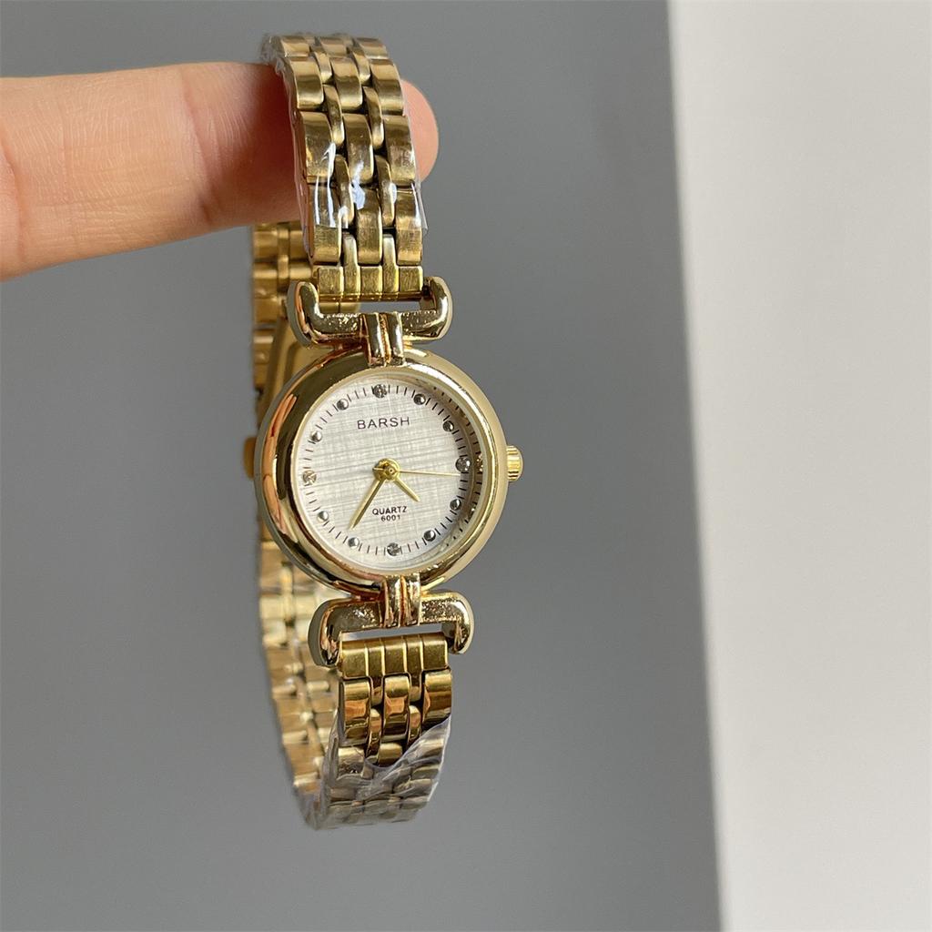 Luxury Gifts Women Watch Fashion Small Dial Gold Watches Stainless Steel Strap Quartz Wristwatches Dropshipping Clock Female