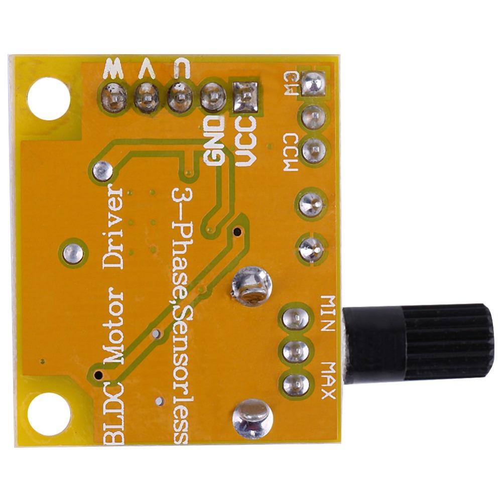 3-Phase BLDC Speed Controller 15W Motor Speed Regulator Brushless Motor Driver For DIY Projects