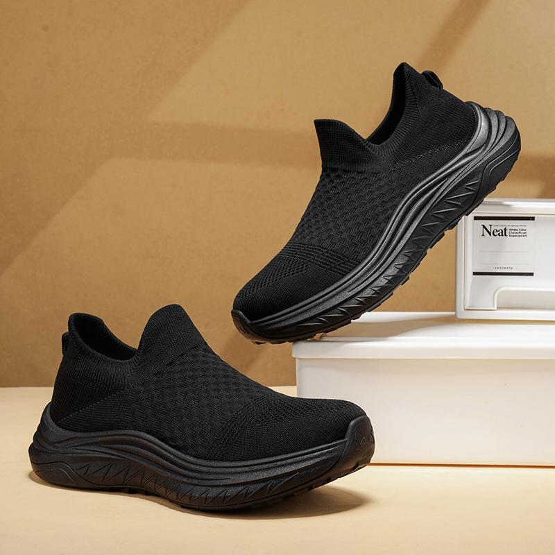 Men Running Walking Sock Shoes Fashion Casual Sneakers Breathable Sport Shoes Lightweight Men Sneakers Casual Shoes