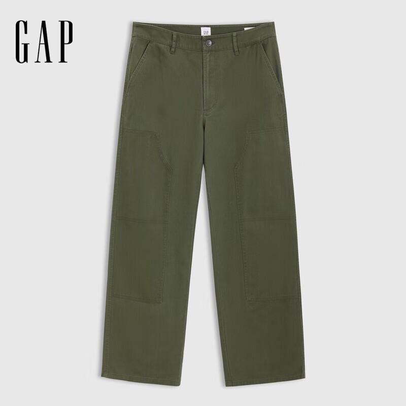 

Мужские брюки Gap свободного кроя из плотного твила хлопка для повседневной носки 31 (Asian Size)