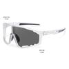 Large Safety Goggles for Summer Sun Protection - Windproof, Anti-Splash, Road Cycling Sports Glasses for Men and Women