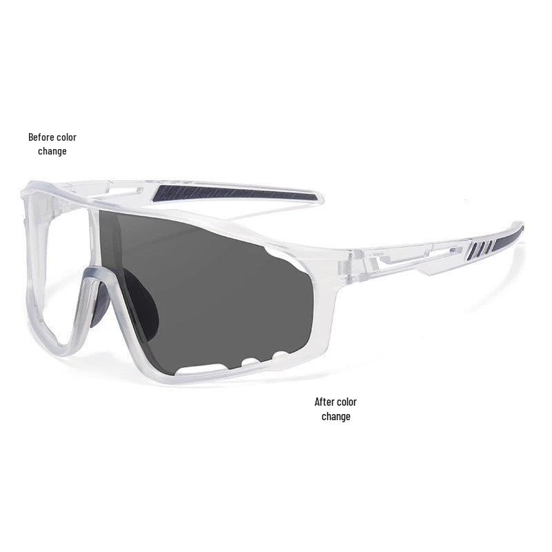 Large Safety Goggles for Summer Sun Protection - Windproof, Anti-Splash, Road Cycling Sports Glasses for Men and Women
