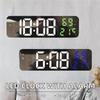 Large Screen LED Digital Wall Clock Calendars Electronic Movement Plastic Luminous Desktop Timer Temperature Display Alarm