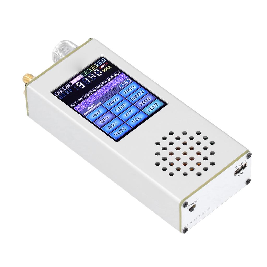 Full Band Receiver 2.4 Inch Touch Screen Pocket FM RDS AM LW MW SW SSB DSP Radio Receiver