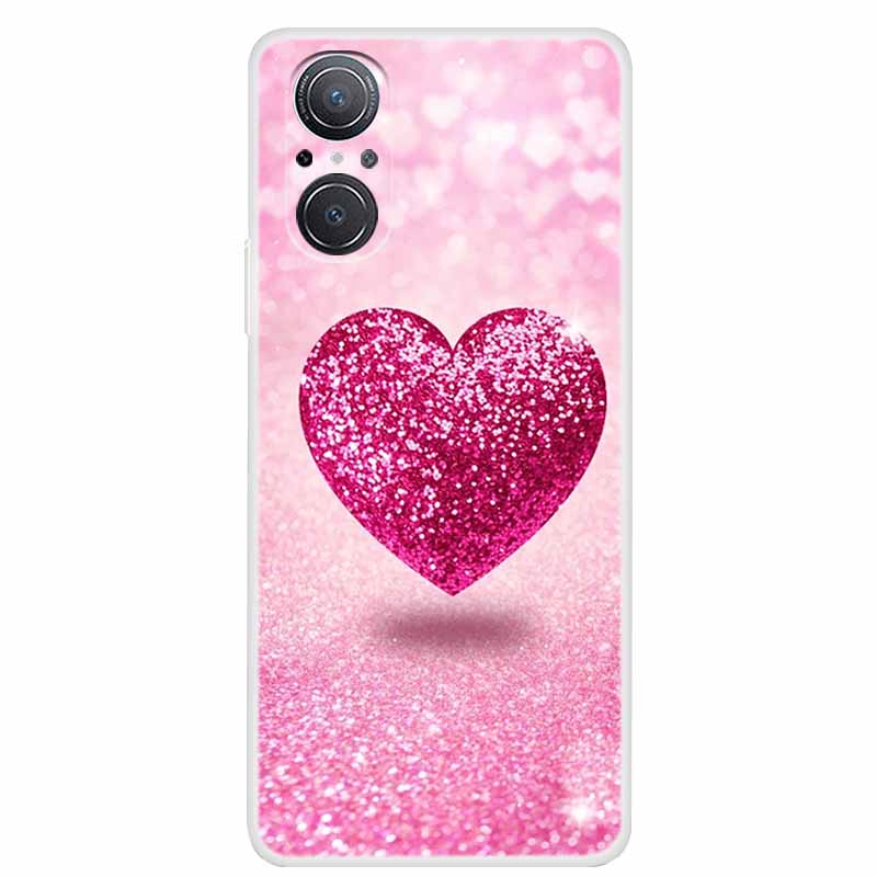 For Huawei nova 9 SE Case Nova9 Clear Soft TPU Silicone Cats Back Cover for Huawei Nova 9SE Case Nova9SE Funda Shockproof Coque