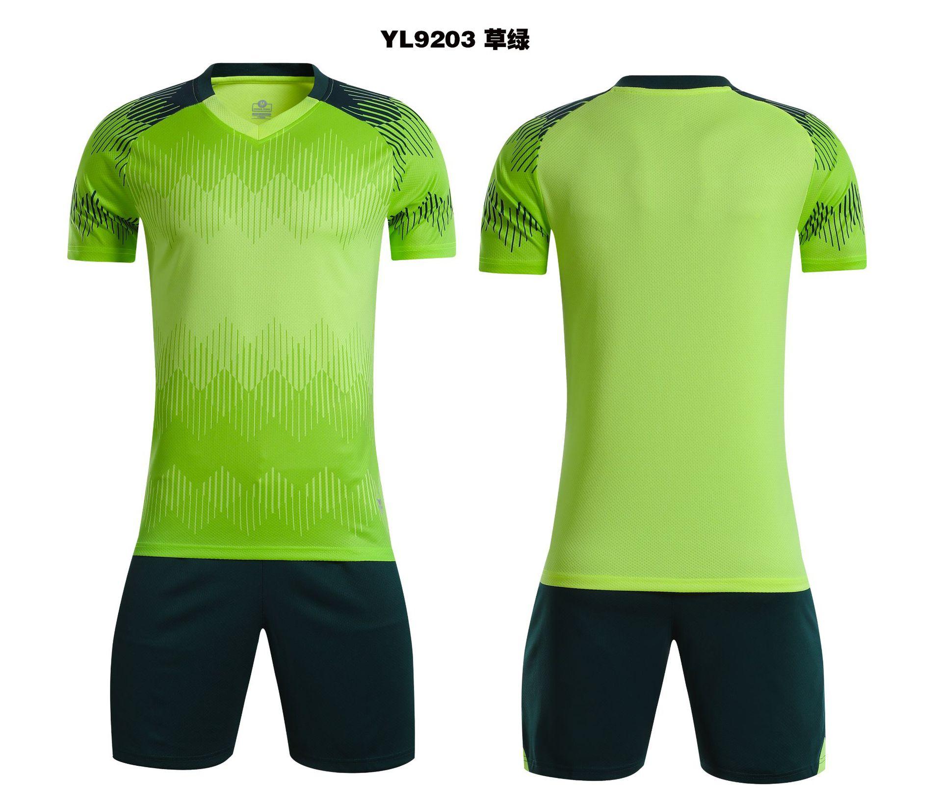 

Adult Children S Team Game Training Clothes Football Set Summer Short-Sleeved Sports Jersey Batch 16