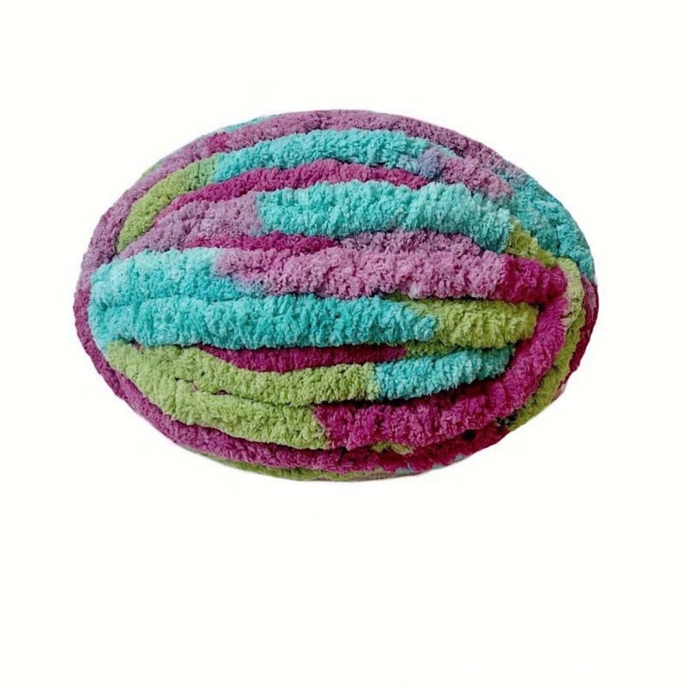 Chenille Chunky Yarns Multi-color Large Ball Thick Yarn Ball Hand-Knitted Soft Icelandic Scarf Yarn for Blanket Knitting