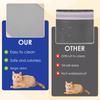 Silicone Cat Litter Mat Waterproof Pet Litter Box Pad Washable Bed Mat Easy to Clean Non-Slip Toilet Pad Placemats Clean Product