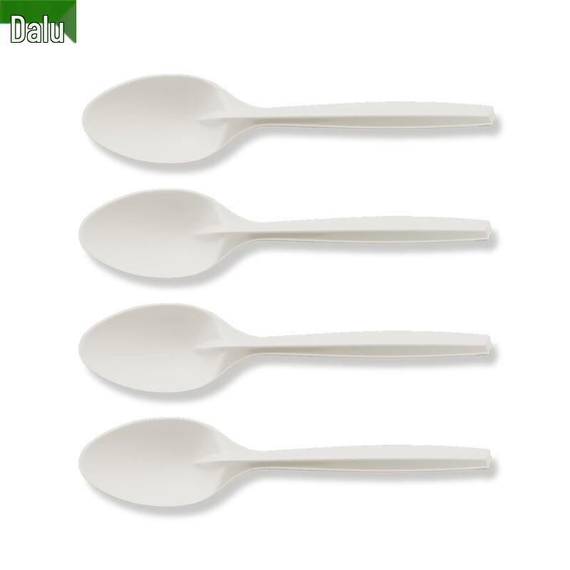 DaLü Biodegradable 7-inch Disposable Spoons