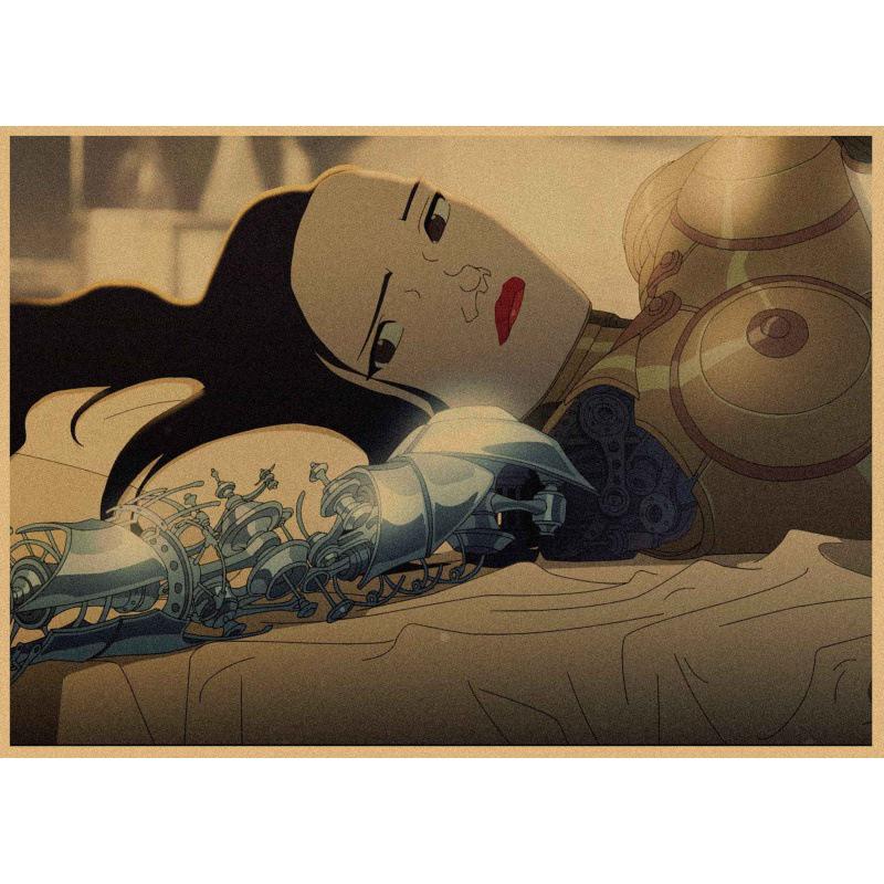 Love, Death & Robots Vintage Kraft Paper Poster