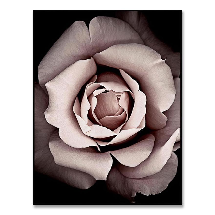 Scandinavian Fashion Poster Pink Flower Sexy Girl Nordic Style Wall Art Canvas Print Painting Modern Living Room Decor Picture