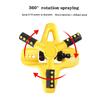 Adjustable Cross Base Gardening Sprinkler Watering Device with Rotatable Spray Head for Efficient Garden Care