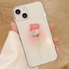 Flower Couple 17 Space Case for Apple 16 Promax Phone Case 15 Transparent Colorful Soft Protective Cover
