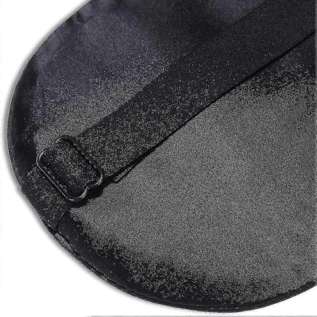 Last Frontier Bear Sleep Mask Silk Cool No Pressure Eye Donuts Contour Handmade Upgrade Over Conventional Flat Black Gift Ready Packaging)-xin