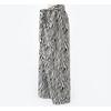 New Summer European And American Style Leopard Print Beach Vacation Chiffon Tie-Dye Lace-Up Beach Wrap Skirt
