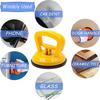2 In 1 Car Repair Tool Body Dent Repair Puller Orange/Yellow/Black Suction Cup Remove Dents Puller For Dent Glass Suction