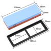 Sharpening Stones 240 To 6000 Grit Honing Kit 2-IN-1 Knife Sharpener Grinding Stone with Silicone Base Whetstone