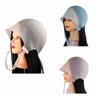 Reusable Highlighting Dye Cap Silicone Hair Coloring Cap DIY Adjustable Hair Dye Hat  Barber