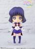 TAMASHII NATIONS Figuarts Mini Sailor Moon Super Sailor Saturn Approximately 80mm Painted Movable Figure -Eternal Edition- PVC&ABS