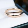 Exquisite Champagne Gold Aperture Ring, Noble, Elegant, and High Grade Ladies' Ring, Women's Wedding Ring, Jewelry and Jewelry