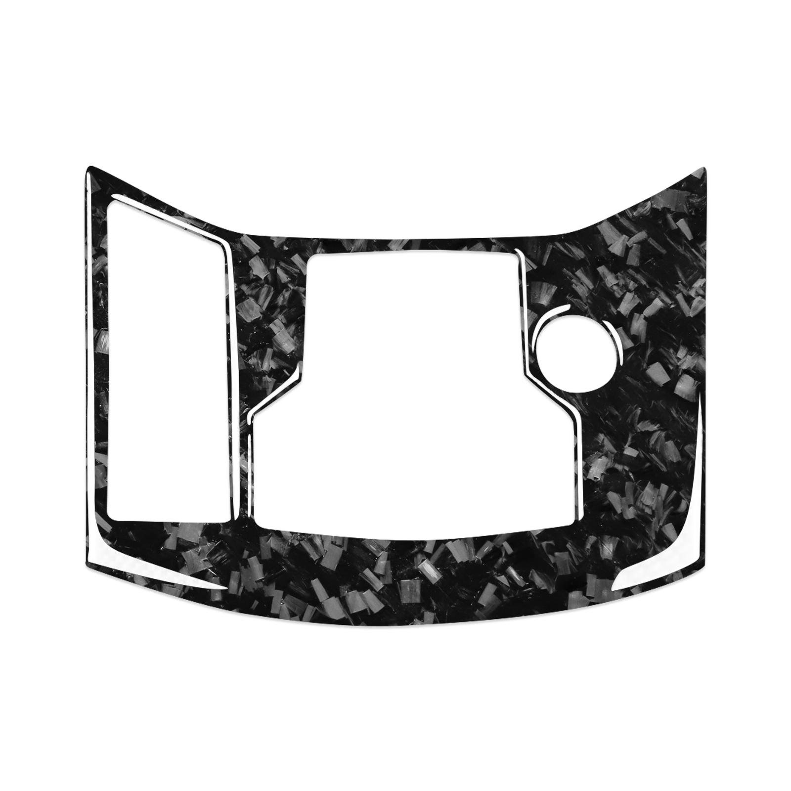 Carbon Fiber Center Console MMI Switch Trim for Mazda CX-5 2016-