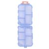 Medicine Box Medicine Case Plastic Waterproof 10 Compartments Buckle Lock Weekly Portable Medicine Container