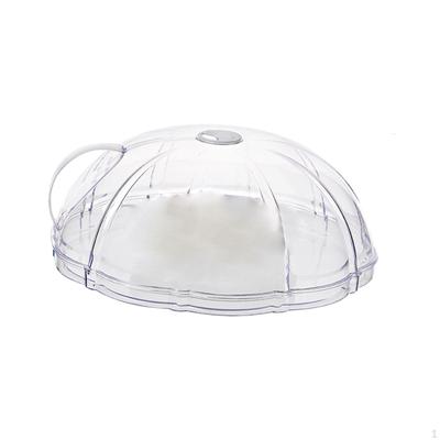 Clear Kitchen Gadgets: Versatile Microwave Food Cover for Dining Table