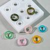 Flexible Silicone Mold for Finger Rings Full Plate Diamond Rings Epoxy Resin Mould Jewelry Tool Unique Accessories Molds