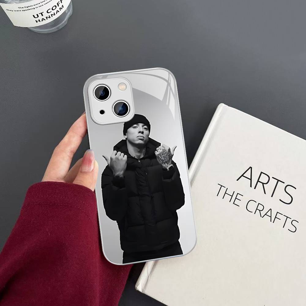 Popular C-Central Singer C-Cee Music For IPhone 14 13 12 Mini 11 Pro XS Max X XR 14 Plus Tempered Glass Cover